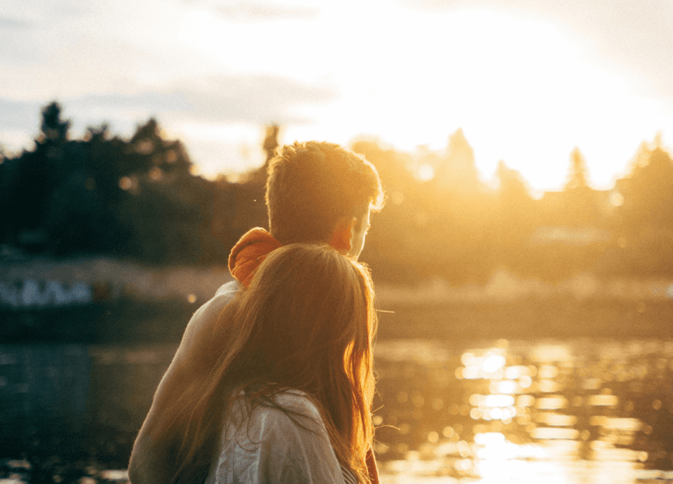 Couple looking at sunset over the water: 6 Signs of a Pornographic Style of Relating